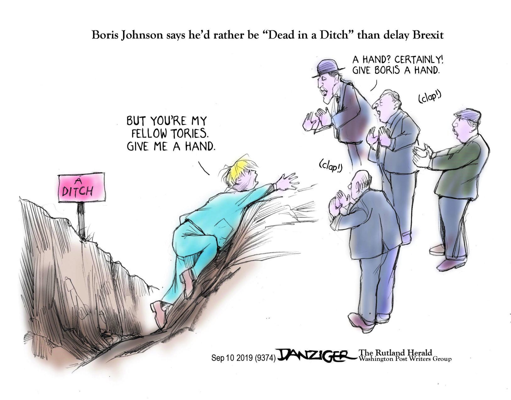Jeff Danziger cartoon